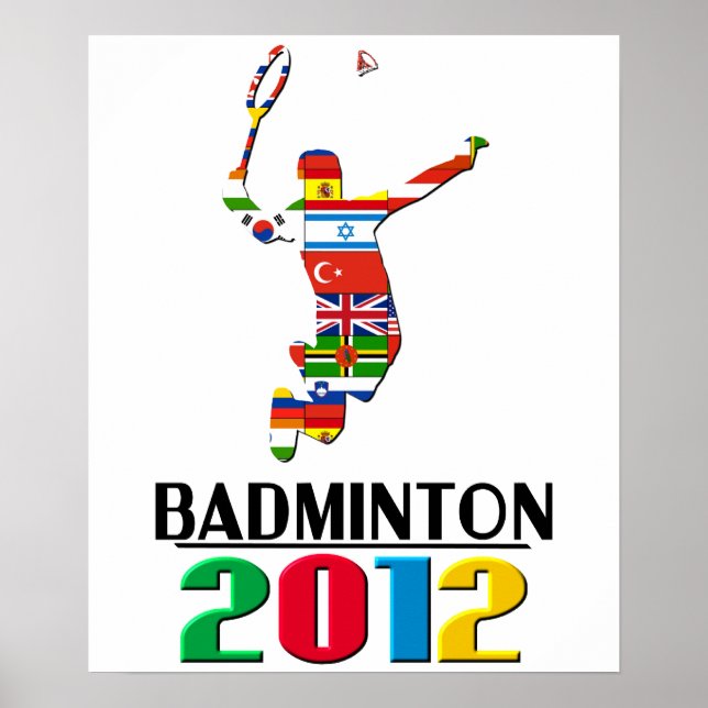 Poster 2012 : Badminton (Devant)