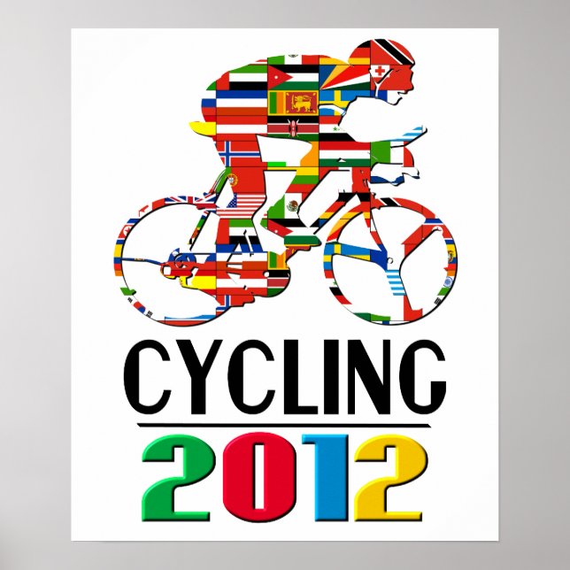 Poster 2012 : Cyclisme (Devant)