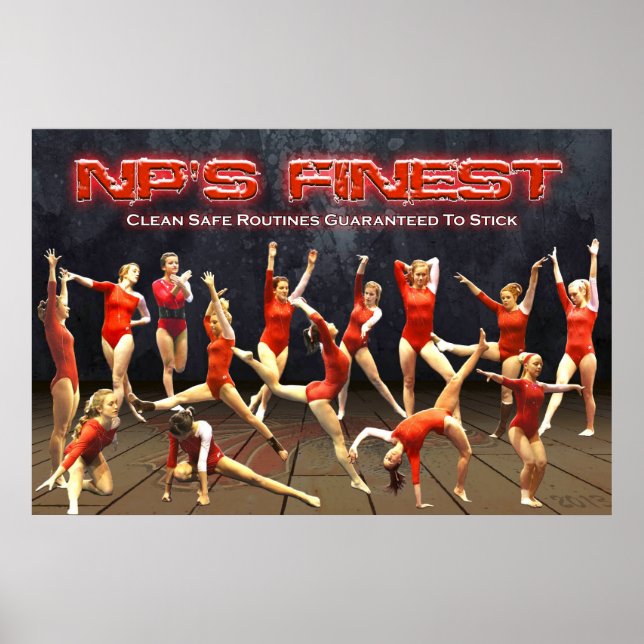 Poster 2013 New Palestine Gymnastique (Devant)