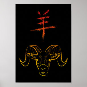 Poster 2015 year of the ram