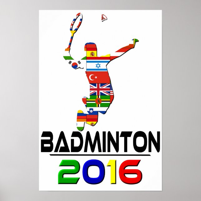 Poster 2016 : Badminton (Devant)