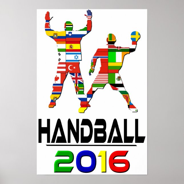 Poster 2016 : Handball (Devant)