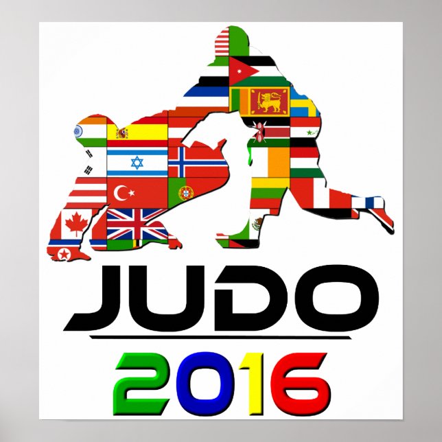 Poster 2016 : Judo (Devant)
