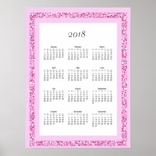Poster 2018 Calendar Poster,