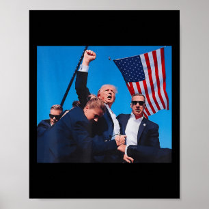 Poster 2024 Asination Butler Pennsylvania Trump Fight