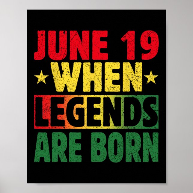 Poster 2025 19 Juin Anniversaire - 19 Juin 19 Juin Bi (Devant)