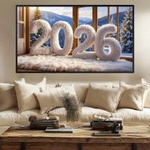 2026 Cozy Lodge Print | Samsung Frame TV Art