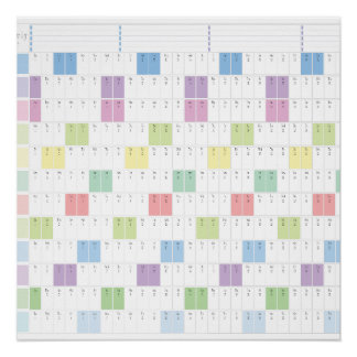 Poster 2026 Yearly Planner Printable | Pastel Wall Calend