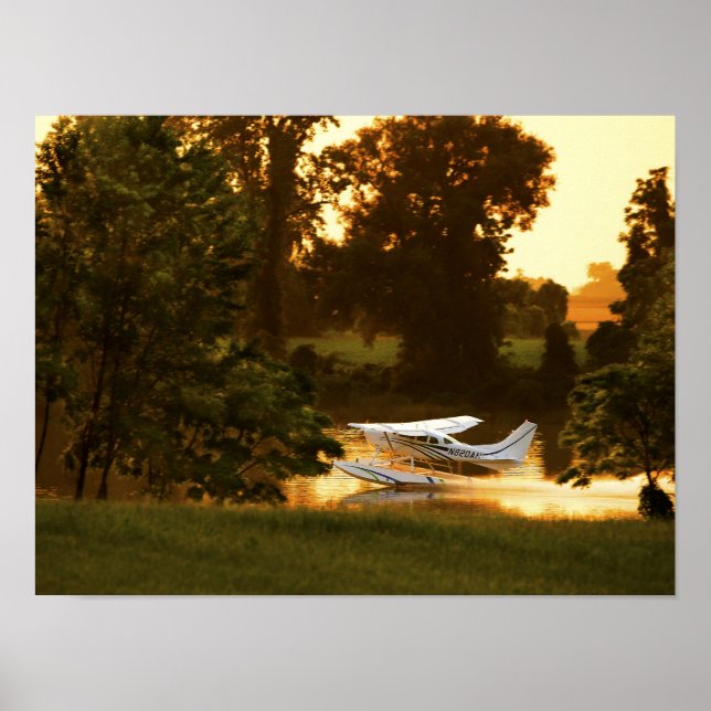 Poster 206 Sunset Water Taxi (Devant)