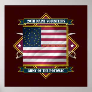 Poster 20e Maine (Diamant)