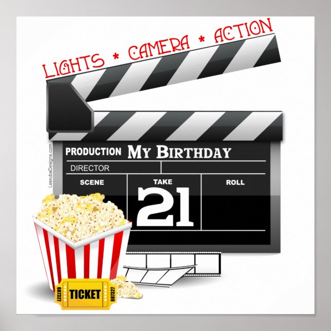 Poster 21e anniversaire de la fête du cinéma (Devant)