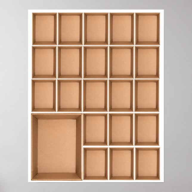 Poster 22 Image Boxes to create a Class Picture (Devant)