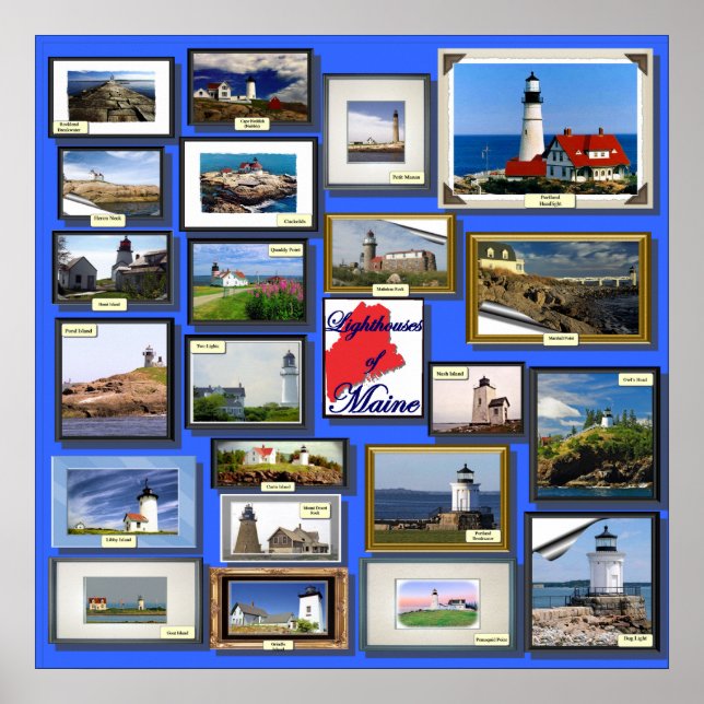 Poster 22 Phare du Maine (Devant)