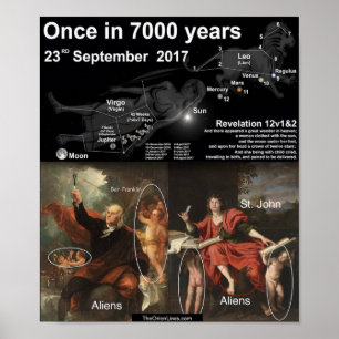 Poster 23 septembre 2017 alignement des étoiles