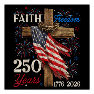 Poster 250 Ans Foi et Liberté Chrétienne