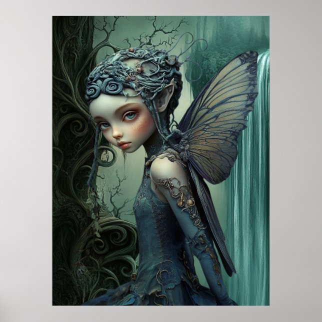 Poster *~* 25 FD3 Enchanter l'Imaginaire de l'esprit nymp (Devant)