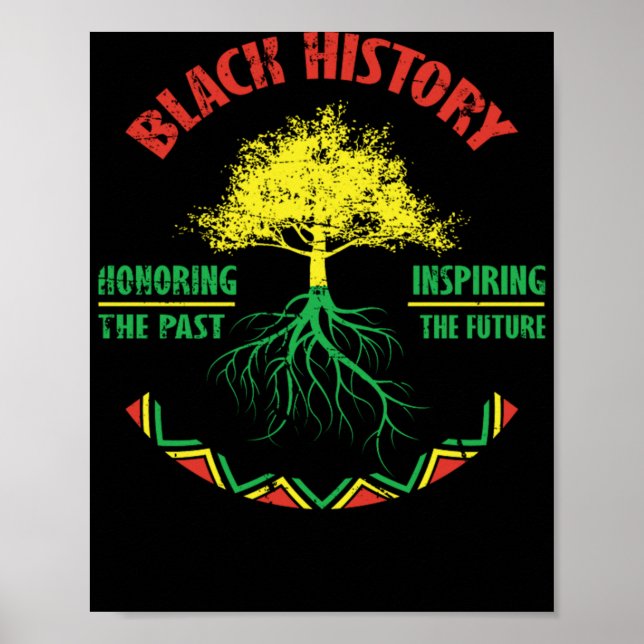 Poster 26 Mois de l'histoire des Noirs Fierté africaine V (Devant)