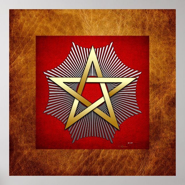 Poster 28ème Degré : Chevalier Commandant du Temple (Devant)