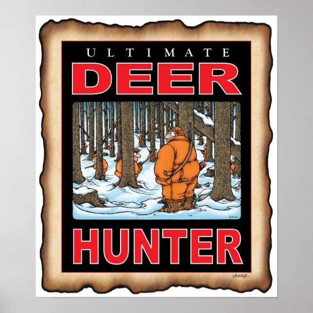 Poster 2 BEAUCOUP DE CHASSEURS ULTIMES CHASSEURS PETIT po (Devant)