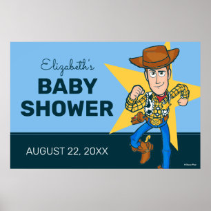 Poster 2 Infinity and Beyond Toy Story - Baby shower