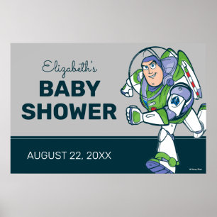 Poster 2 Infinity and Beyond Toy Story - Baby shower