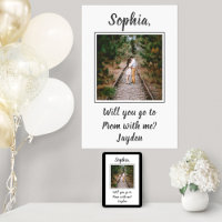 2 Photo Prom ou HOCO Proposition Cute Promposa Idé