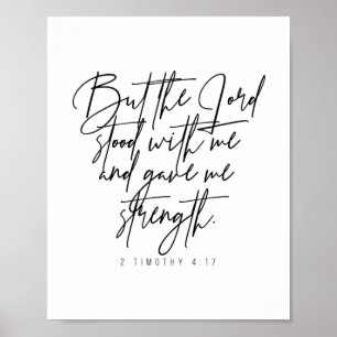 Poster 2 Timothée 4:17