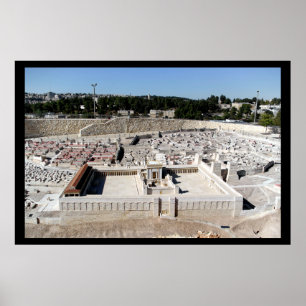 Poster 2ème Beis HaMikdash (Temple Saint à Jérusalem)