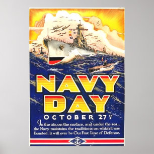 Poster 2ÈME GUERRE MONDIALE de l'affiche de la Journée de
