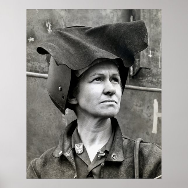 Poster 2ÈME GUERRE MONDIALE Rosie le Riveter (Devant)