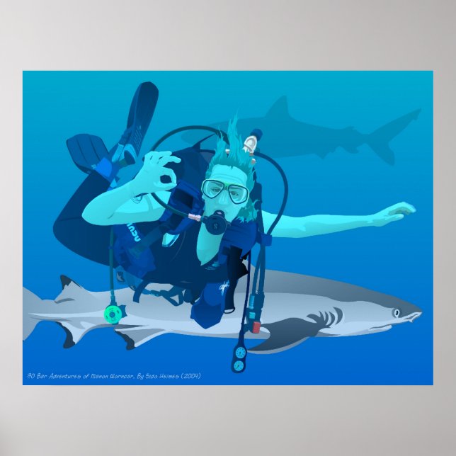 Poster 30 Bar Adventures of Manon Worncar (Devant)