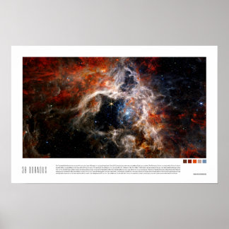 Poster 30 Doradus (Tarantula Nebula, NGC 2070)