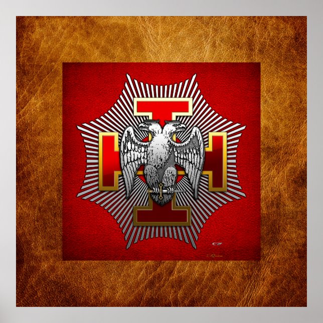 Poster 30ème Degré : Knight Kadosh (Devant)