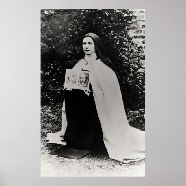 Poster (30x48) Saint Thérèse et la Sainte Face (Devant)