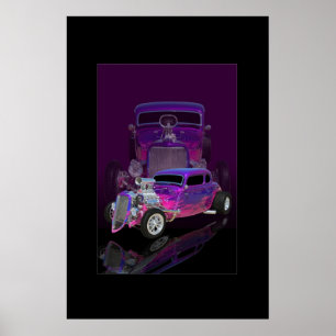 Poster 34 coupé à cinq fenêtres