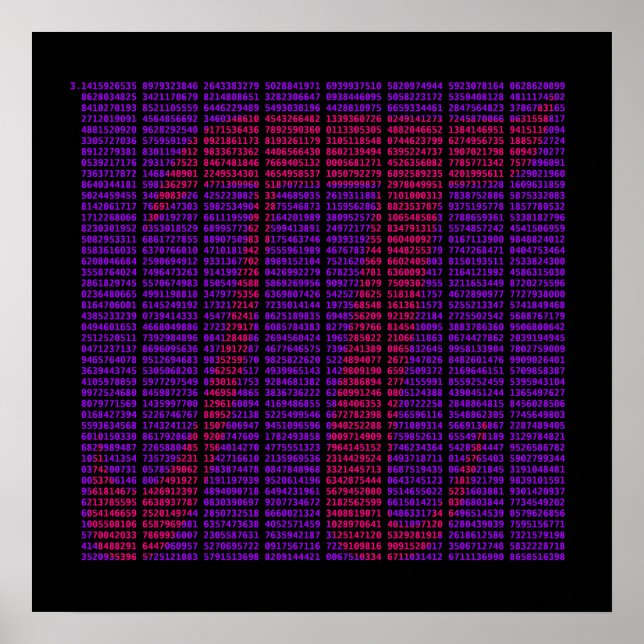 Poster 3500 Pi (Devant)