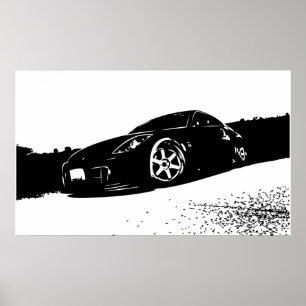Poster 350z avant