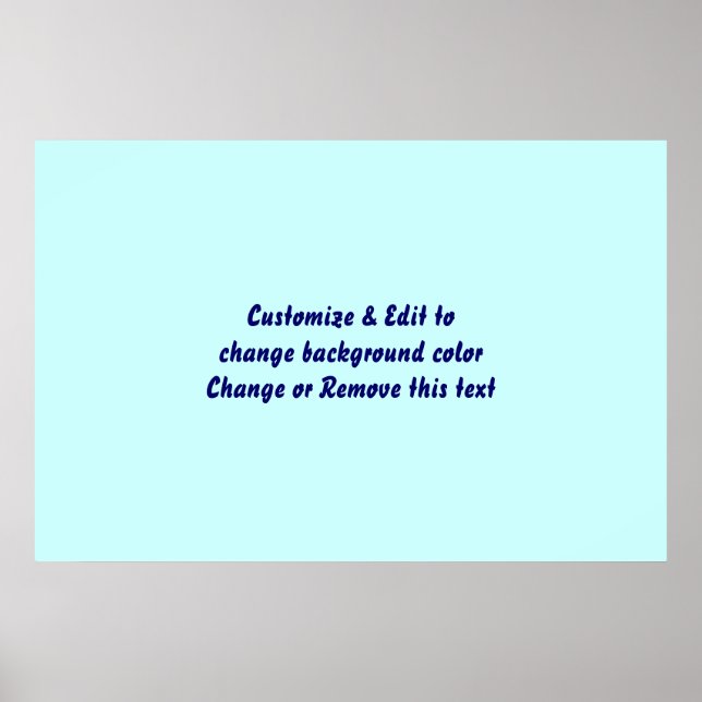 Poster 36" X 24" Vierge ajouter votre image et vot (Devant)