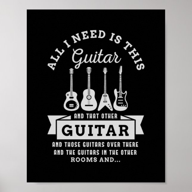 Poster 39.All I Need Is This Guitar And That Other Guitar (Devant)