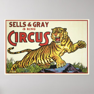 Poster 3 Cercle - cirque 1930