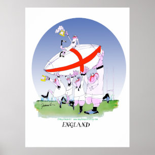 Poster 3 cheers england rugby, tony fernandes