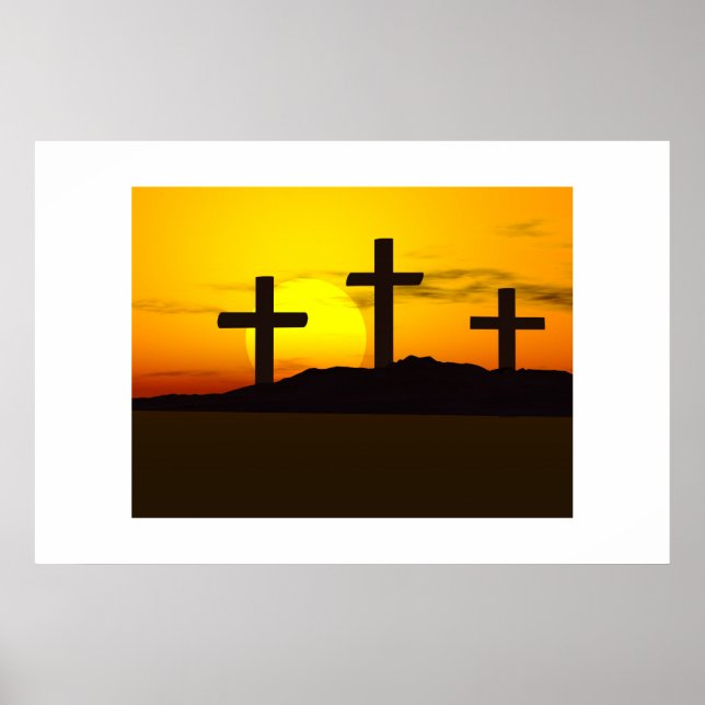 Poster 3 croix (Devant)