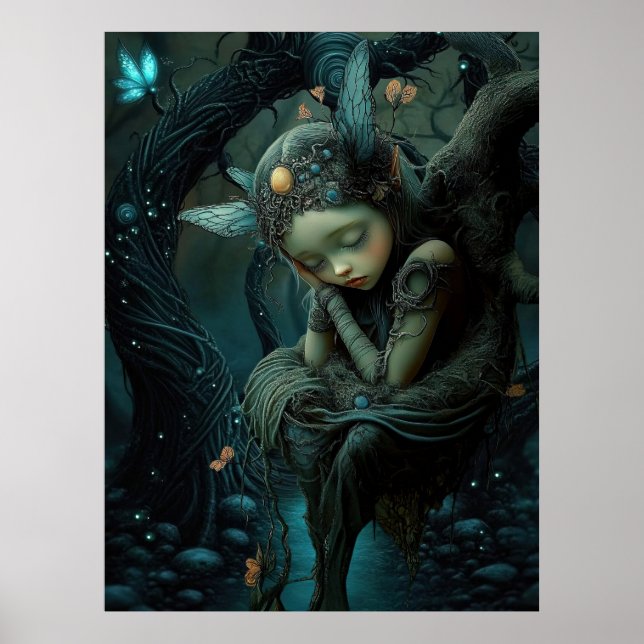 Poster *~* 3 FD3 Enchanter l'Imaginaire de l'esprit nymph (Devant)
