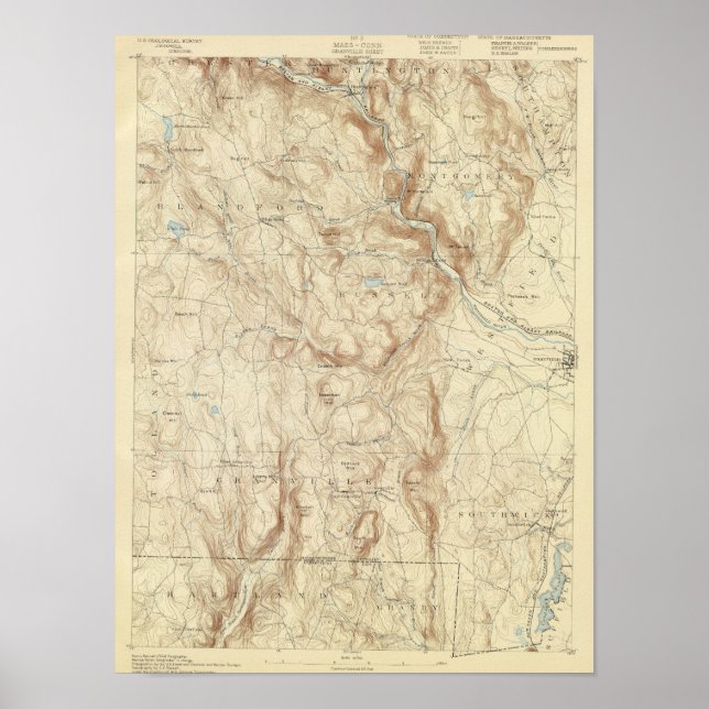 Poster 3 feuille Granville (Devant)