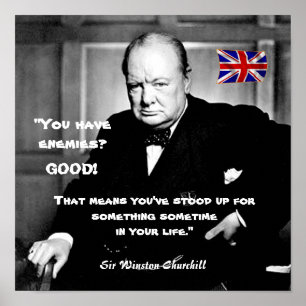 Poster #3 - "sur avoir des ennemis "