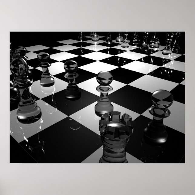 Poster 3d_chess_board_wallpaper_3d_models_3d_wallpaper_19 (Devant)