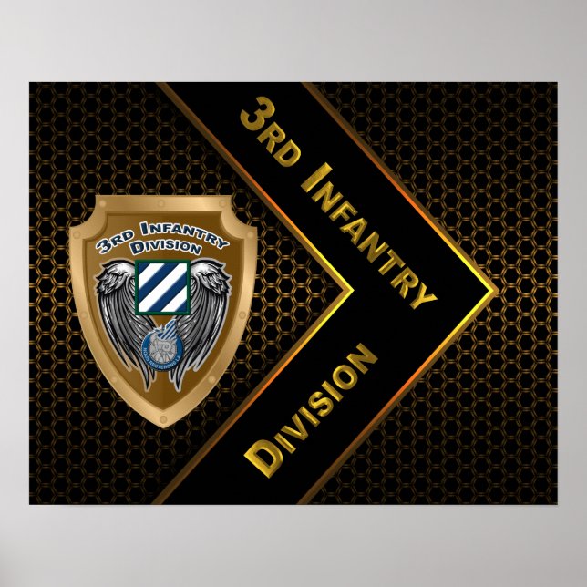 Poster 3e division d'infanterie (Devant)