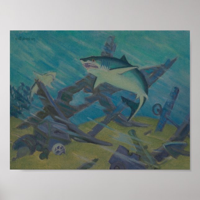 Poster 40 Fathoms - Imaginaire sous-marin (Devant)