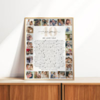 40 Raisons Nous Vous Aimons Photo Collage Keepsaké