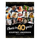 40e anniversaire Black Gold Photo Party